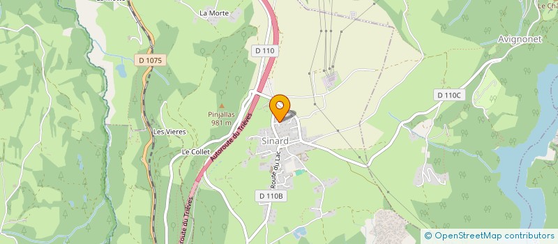 localisation de l'entreprise APROTEC INVESTISSEMENTS  SINARD