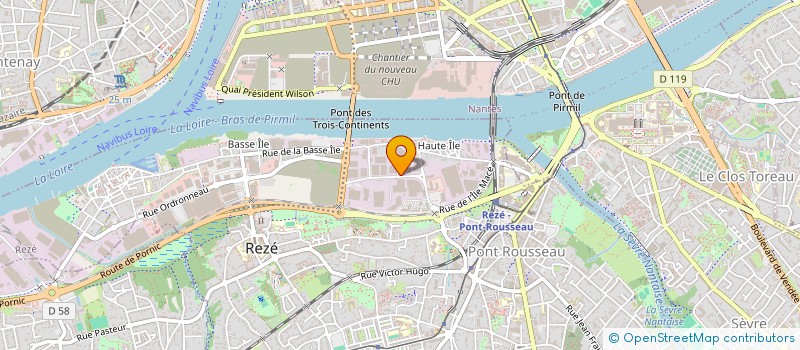 localisation de l'entreprise APROTECH à REZE