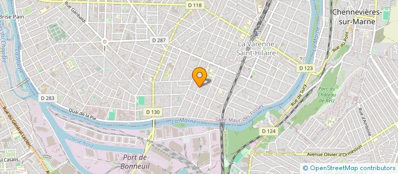 localisation de l'entreprise APRPROMEDICAL à SAINT-MAUR-DES-FOSSES