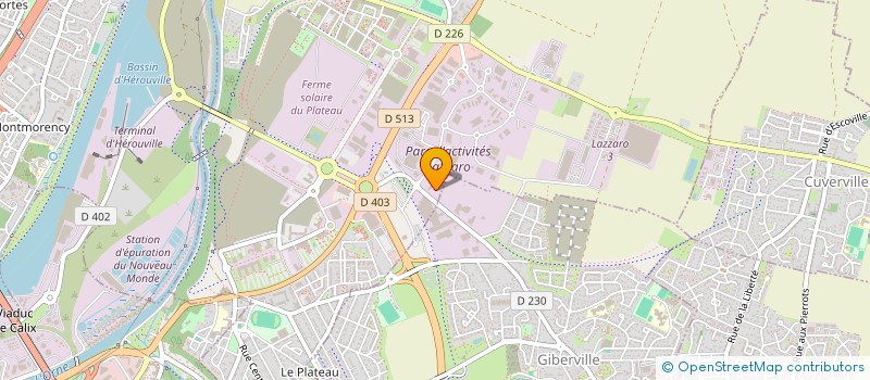 localisation de l'entreprise APRROVIS EN COMBUSTIBLES ET LIQUIDES à COLOMBELLES