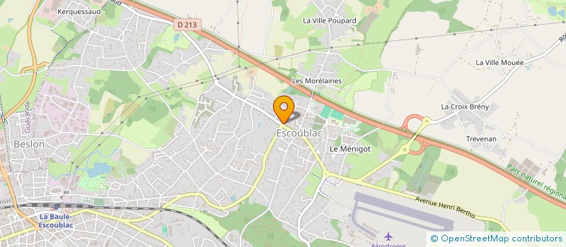 localisation de l'entreprise APRY à LA BAULE-ESCOUBLAC