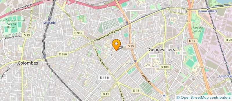 localisation de l'entreprise APS à ASNIERES-SUR-SEINE