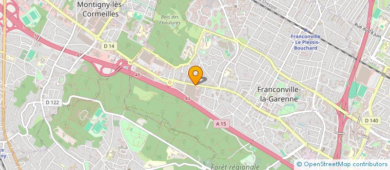 localisation de l'entreprise APS à FRANCONVILLE