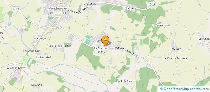 localisation de l'entreprise APS ASCENSEUR à SAINT-MARTIN-LA-PALLU