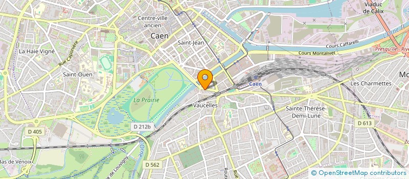 localisation de l'entreprise APS CAVE SANS ALCOOL à CAEN