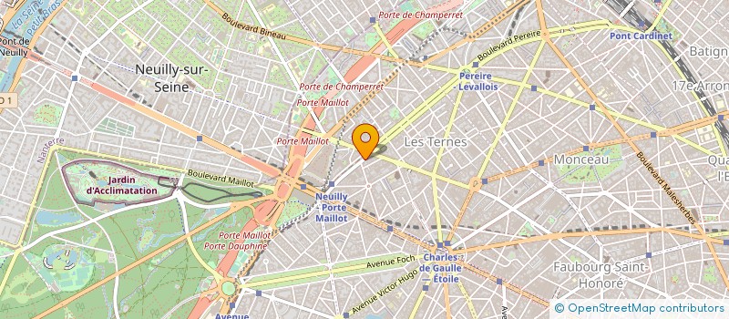 localisation de l'entreprise APS CHANGE à PARIS