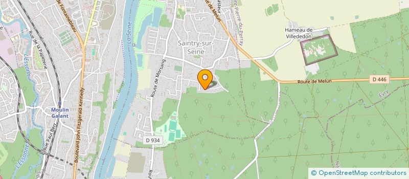 localisation de l'entreprise APS CONCEPT  SAINTRY-SUR-SEINE