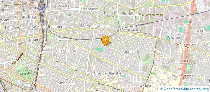 localisation de l'entreprise APS CONSULT  LYON