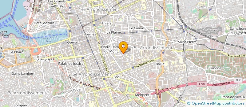 localisation de l'entreprise APS ELECTRONIC FRANCE à MARSEILLE