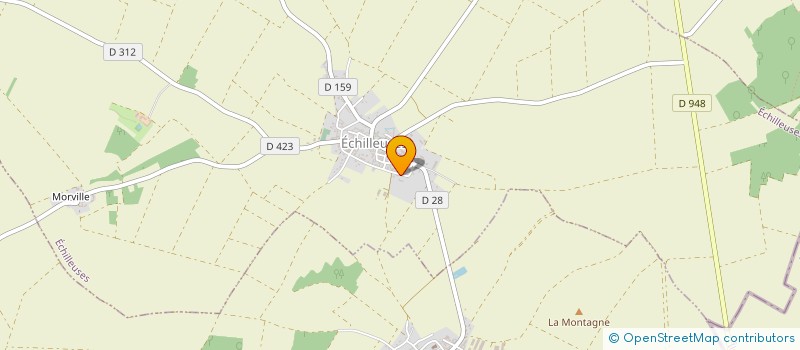localisation de l'entreprise APS LOGEMENT à ECHILLEUSES