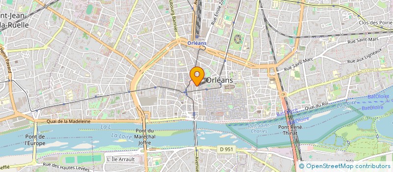 localisation de l'entreprise APS MANAGEMENT à ORLEANS