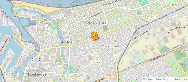 localisation de l'entreprise APS PRO à DUNKERQUE