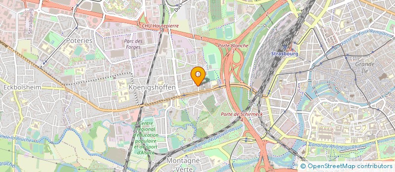 localisation de l'entreprise APS RENOVATIONS à STRASBOURG