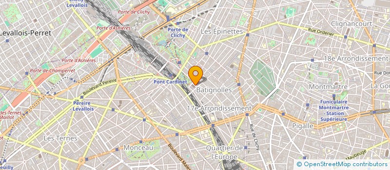 localisation de l'entreprise APS2M à PARIS