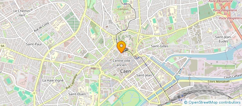 localisation de l'entreprise APSARA à CAEN