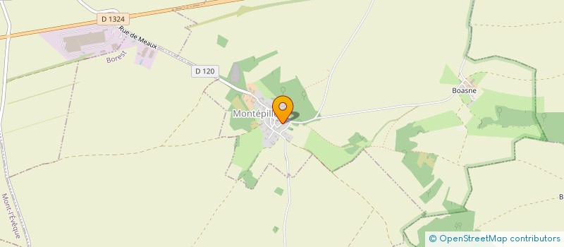 localisation de l'entreprise APSARA  MONTEPILLOY