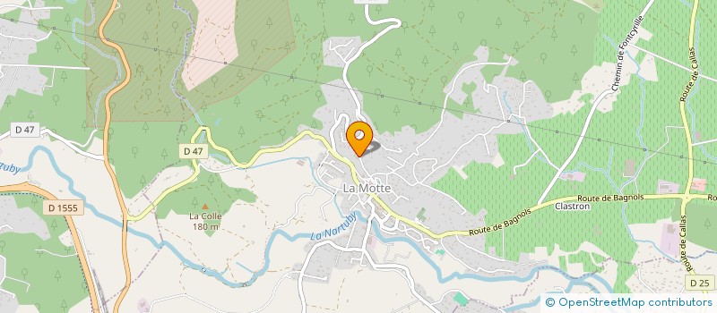 localisation de l'entreprise APSARA ECOLE DE DANSE ET BIEN-ETRE  LA MOTTE