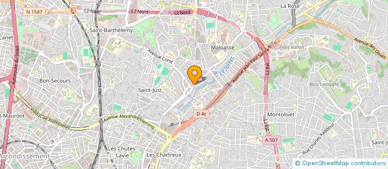 localisation de l'entreprise APSARA INK à MARSEILLE