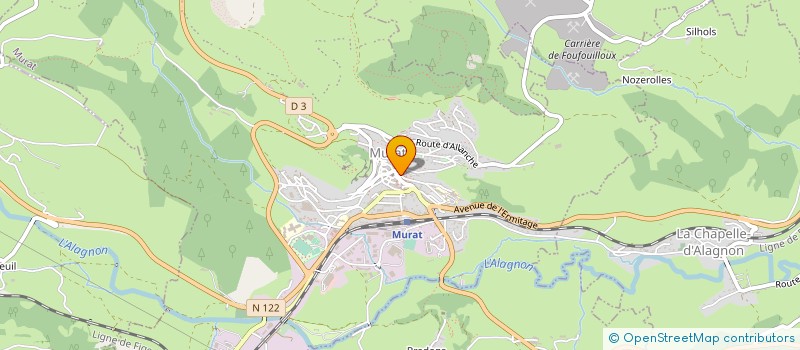 localisation de l'entreprise APSE à MURAT