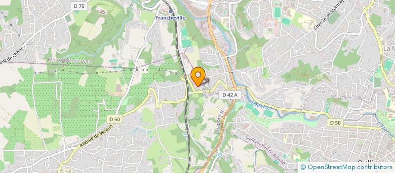 localisation de l'entreprise APSE  CHAPONOST