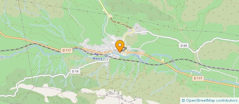 localisation de l'entreprise APSF  MAURY