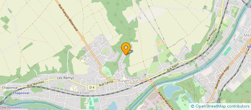 localisation de l'entreprise APSG à AUVERS-SUR-OISE