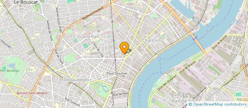 localisation de l'entreprise APSH  BORDEAUX