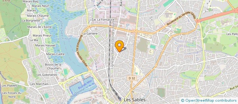 localisation de l'entreprise APSH ECO SOLIDAIRE à LES SABLES D'OLONNE
