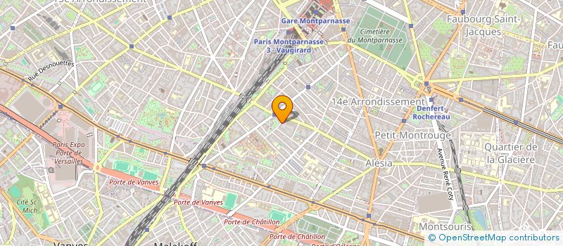 localisation de l'entreprise APSID  PARIS