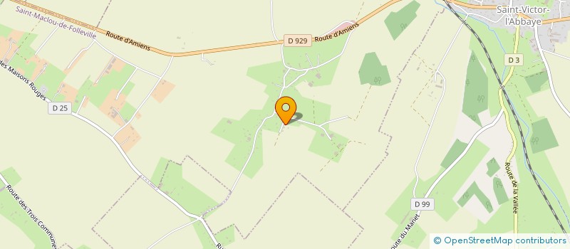 localisation de l'entreprise APSIDE  SAINT-MACLOU-DE-FOLLEVILLE