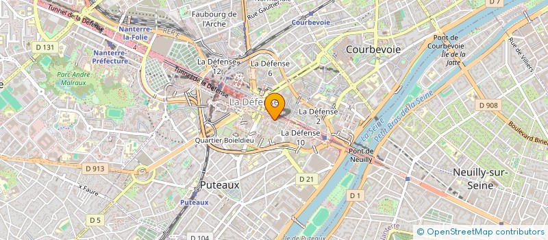 localisation de l'entreprise APSILONE CLIMATE AND RENEWABLE à PUTEAUX