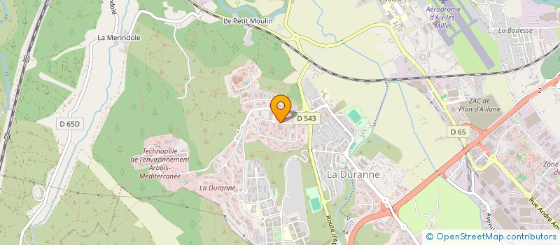 localisation de l'entreprise APSIM MEDITERRANEE à AIX-EN-PROVENCE