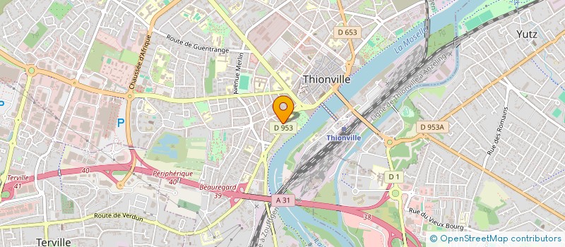 localisation de l'entreprise APSIS EMERGENCE à THIONVILLE