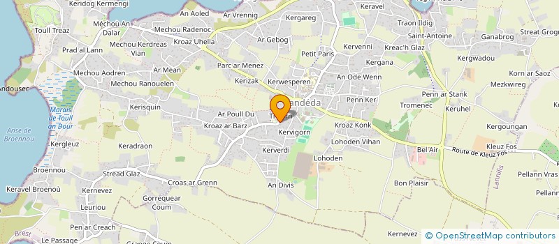 localisation de l'entreprise APSO BRET  VALENCE-EN-POITOU