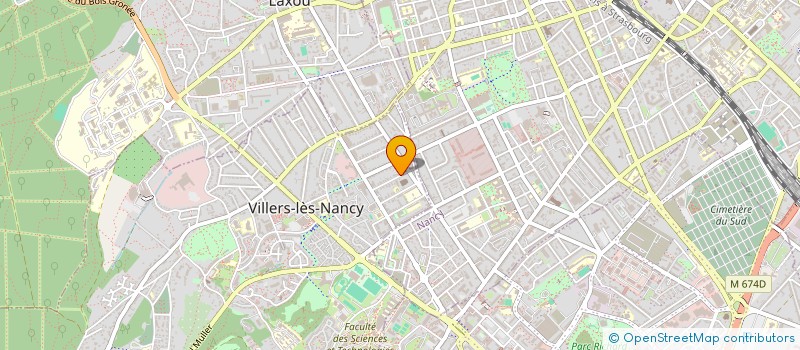 localisation de l'entreprise APSOL  VILLERS-LES-NANCY