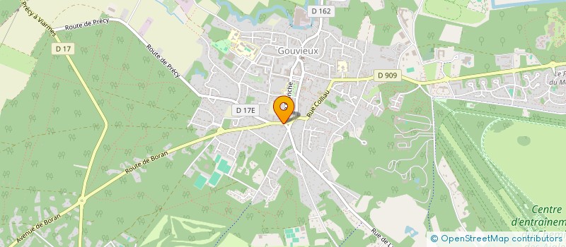 localisation de l'entreprise APSY à GOUVIEUX