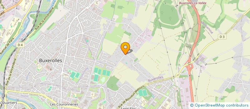 localisation de l'entreprise APSYANE 2  BUXEROLLES