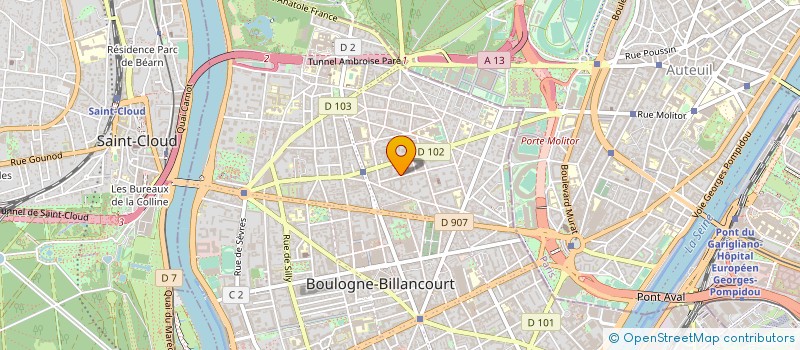 localisation de l'entreprise APSYNTH à NEUILLY-SUR-SEINE
