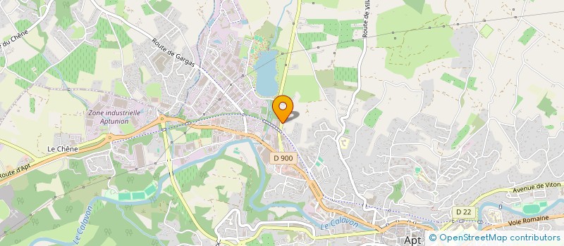 localisation de l'entreprise APT CONTROLE TECHNIQUE AUTO à APT