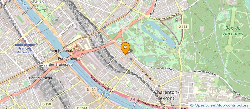 localisation de l'entreprise APT GRENOBLE GP à CHARENTON-LE-PONT