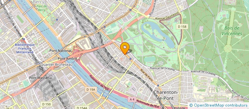 localisation de l'entreprise APT LEERS à CHARENTON LE PONT