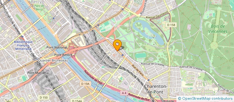 localisation de l'entreprise APT LILLE V2  CHARENTON-LE-PONT