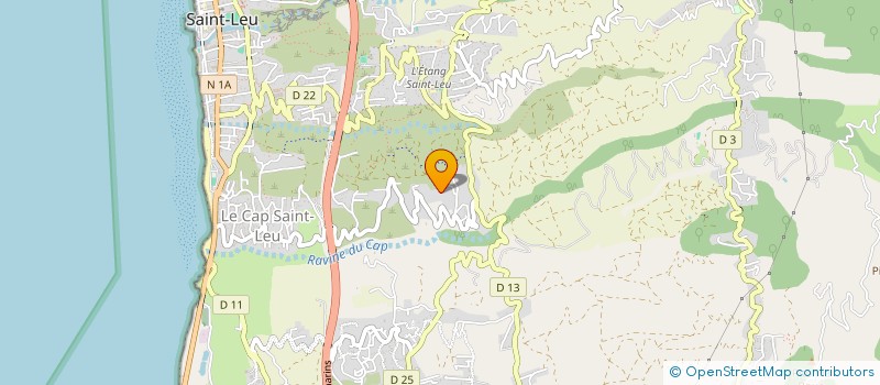 localisation de l'entreprise APTAE IMMOBILIER  SAINT-LEU