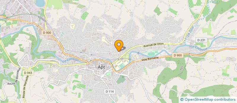 localisation de l'entreprise APTAPRO à APT