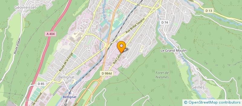 localisation de l'entreprise APTAR OYONNAX à OYONNAX