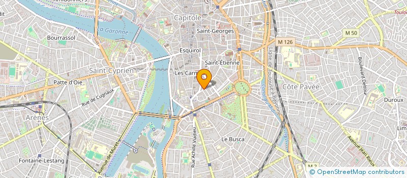 localisation de l'entreprise APTAROS à TOULOUSE