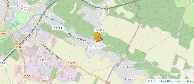 localisation de l'entreprise APTB à DROUE-SUR-DROUETTE
