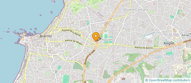 localisation de l'entreprise APTD à BIARRITZ