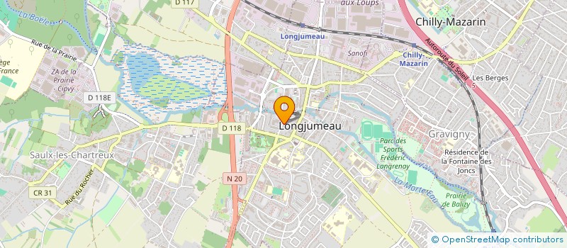 localisation de l'entreprise APTE NETTOYAGE à LONGJUMEAU
