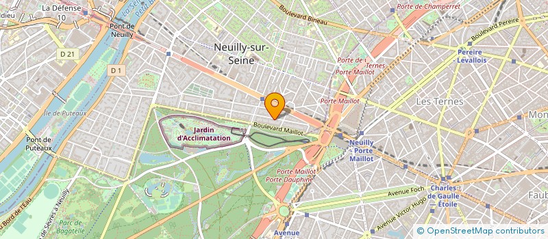 localisation de l'entreprise APTEA à NEUILLY-SUR-SEINE